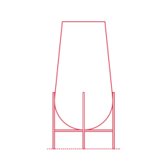 Objects Decorative Vases Echasse Vase Large Simple Line Art Svg, Free Vectors File